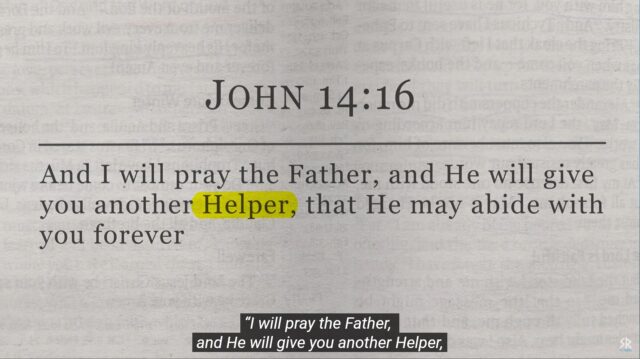John 14 16 another Helper